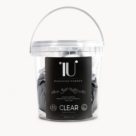 Порошок для освітлення волосся чорний Carisma IU Clear Black 500 гр 0000000016378 фото