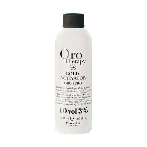 Окисник з мікрочастинками золота Fanola Oro Therapy 3% 10 Vol 150 мл 0000000009768 фото