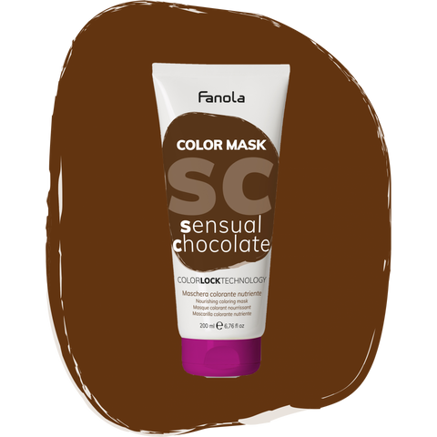 Маска тонуюча для волосся Fanola Color Mask Sensual Chocolate 200 мл 0000000020588 фото