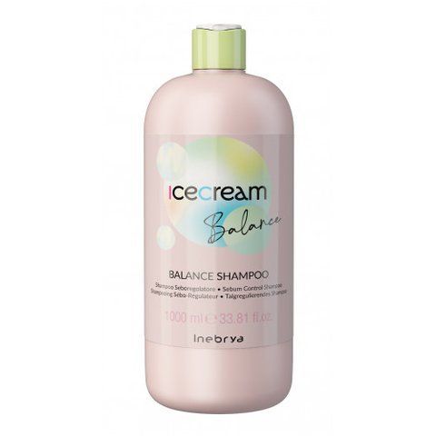Шампунь для жирного волосся Inebrya Shampoo Balance 1000 мл 0000000017376 фото
