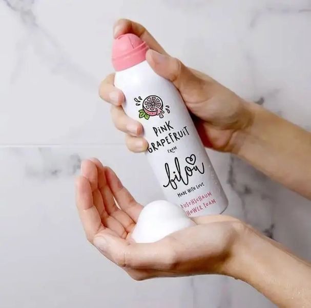 Пінка для душу Bilou Pink Grapefruit 200 мл 0000000015993 фото