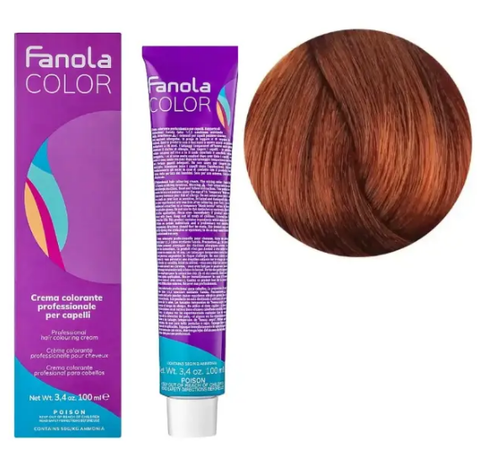 Крем-фарба для волосся Fanola №7/43 Medium blonde copper golden 100 мл 0000000006641 фото