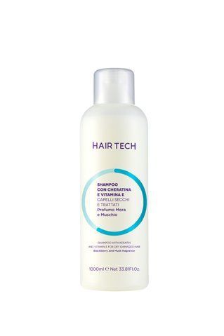 Шампунь з кератином для волосся Hair Tech Shampoo 1000 мл 0000000015981 фото
