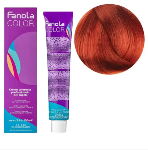 Крем-фарба для волосся Fanola №7/44 Medium blonde intense copper 100 мл 0000000006642 фото