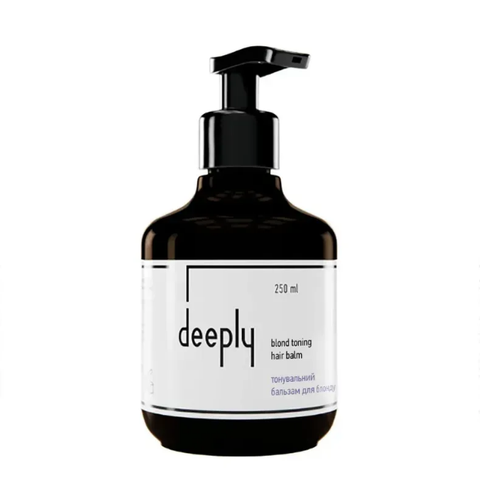 Бальзам тонувальний для блонду Deeply Blond Toning Hair Balm 250 мл 0000000022611 фото
