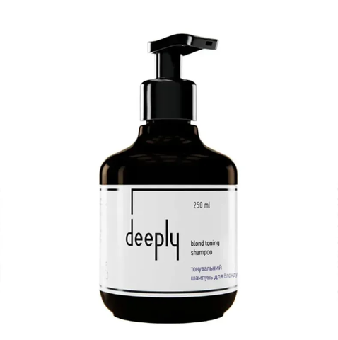Шампунь тонувальний для блонду Deeply Blond Toning Shampoo 250 мл 0000000022612 фото