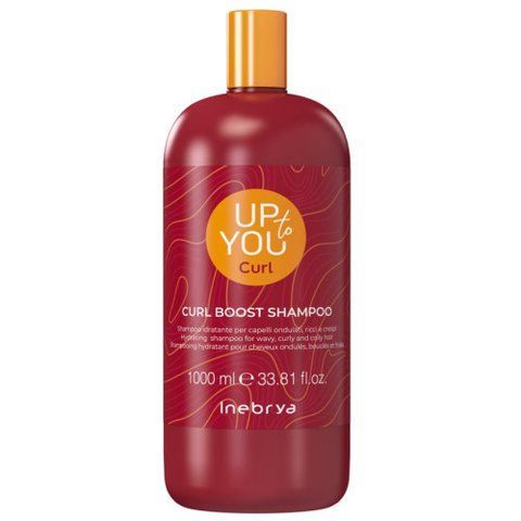 Шампунь для вьющихся волос и кудрявого метода Inebrya UpToYou Сurl Boost Shampoo 1000 мл 0000000022399 фото