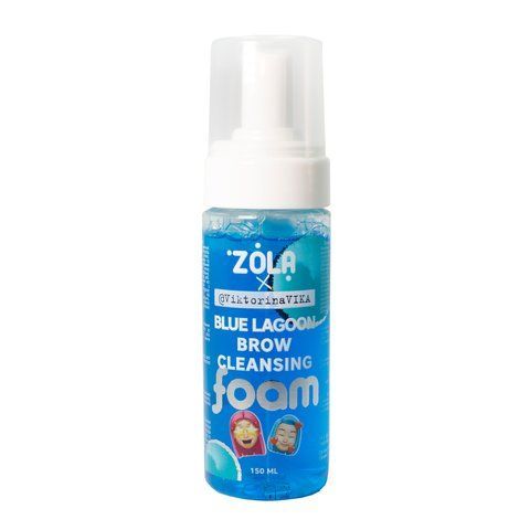 Піна для брів очищаюча блакитна Zola Blue Lagoon Brow Cleansin 150 мл 0000000017901 фото
