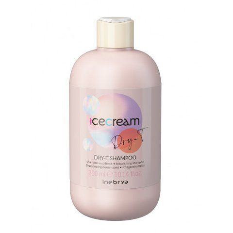 Шампунь для сухого кучерявого й фарбованого волосся Inebrya Shampoo Dry-T 300 мл 0000000017398 фото