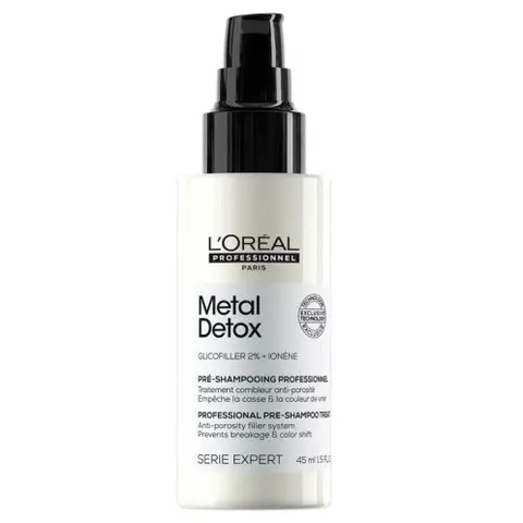 Пре-шампунь-догляд для всіх типів волосся Loreal Professionnel Serie Expert Metal Detox 45 мл 0000000020730 фото